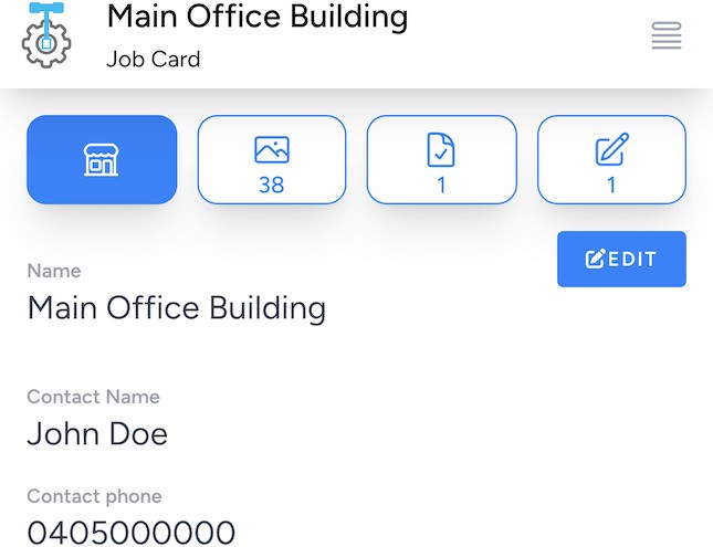 jobcard view
